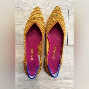Rothy’s Size 8 - Golden Zebra Color